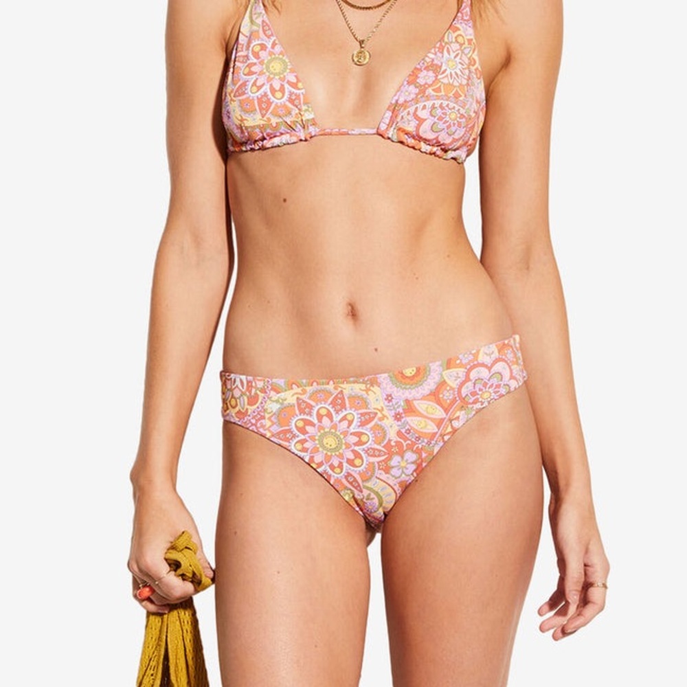 Billabong x Smiley Good Times Bikini bottoms Nwot